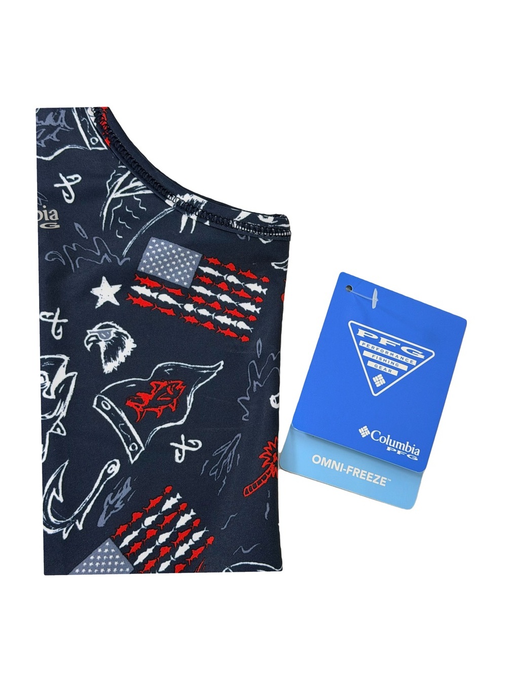 NWT Columbia Midway Bay Americana PFG Freezer III Dress Size M - Picture 8 of 12
